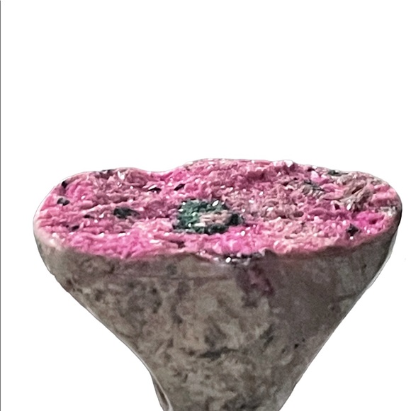 Calcite Cobalt Rock Ring - Picture 5 of 11